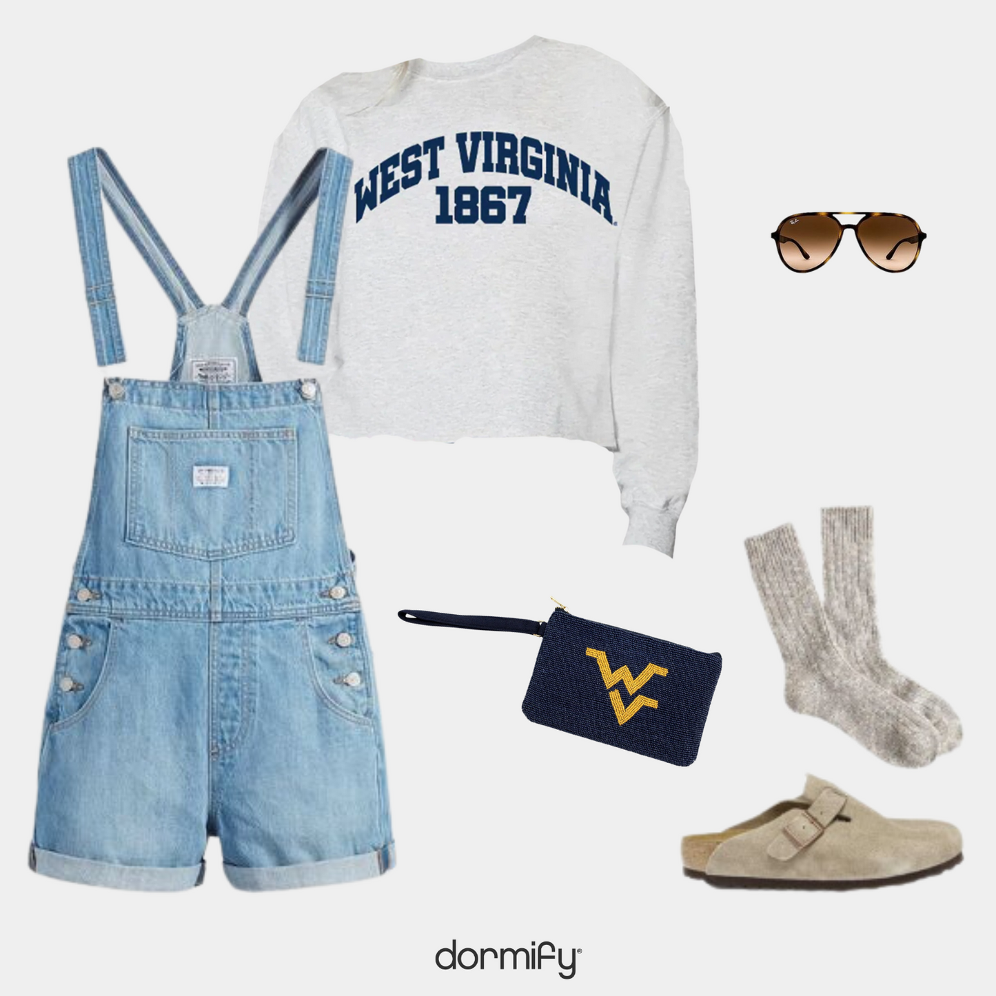 West Virginia Beaded Accessory Case