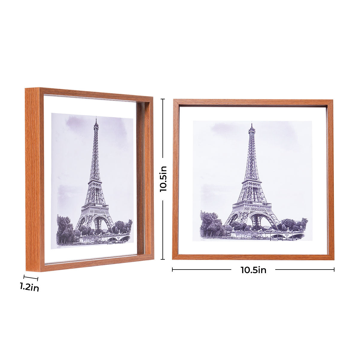 Robotime Double Glass Picture Frame