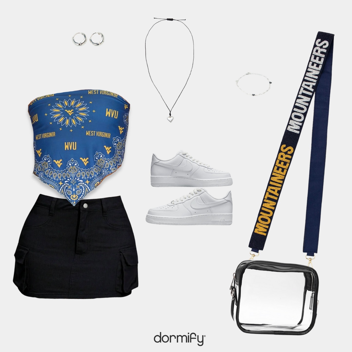 West Virginia Purse Strap