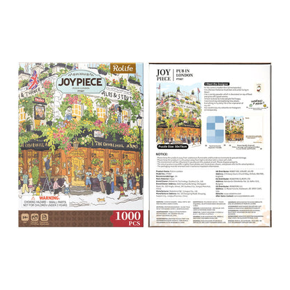 Rolife Pub in London 1000 Piece Jigsaw Puzzle PT007