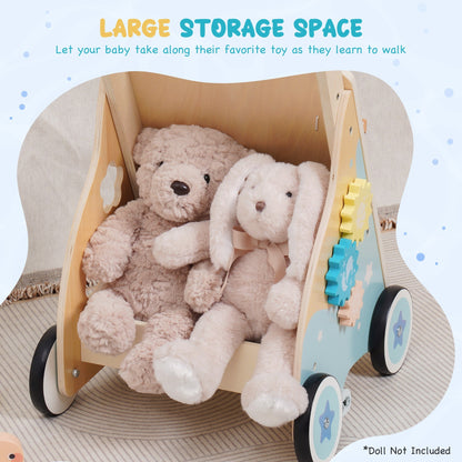 Robud Baby Push Walkers Wooden