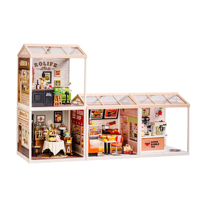 Rolife Super Creator Plastic Diy Mini House 4 in 1 L Shape