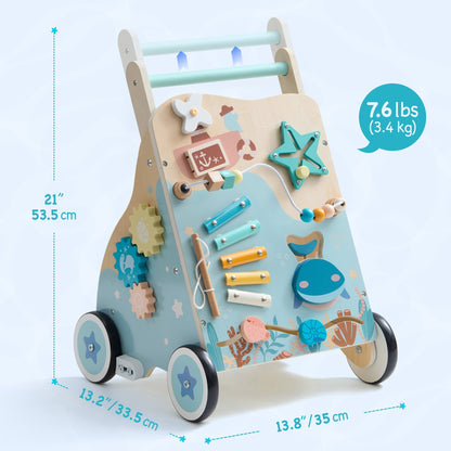 Robud Baby Push Walkers Wooden