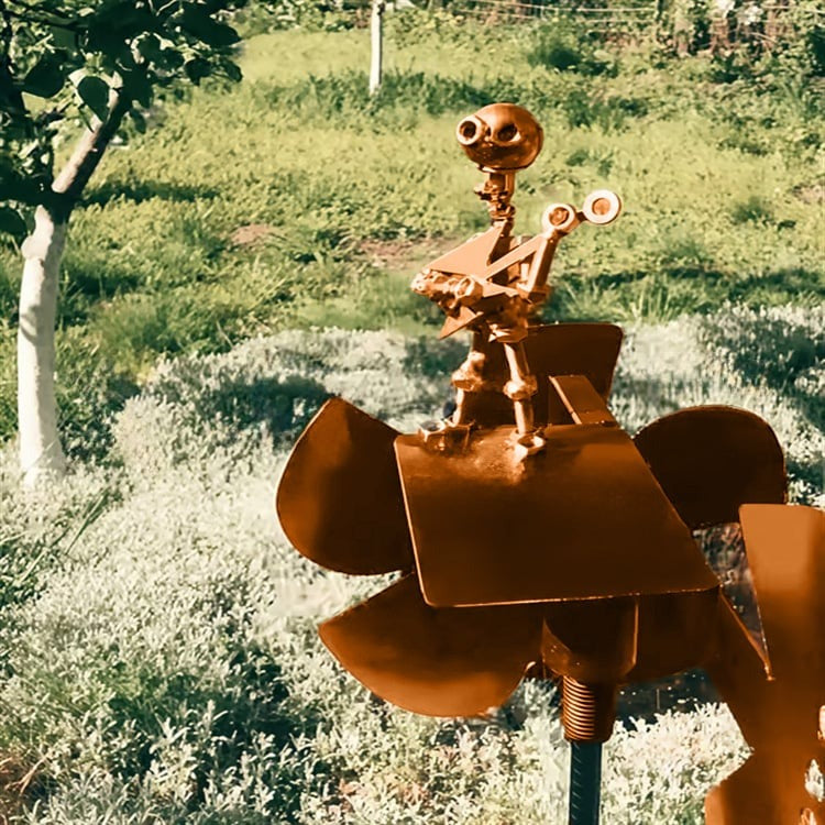 🔥Final 2 Hour 60% OFF🔥 Handmade Metal Rock Band Windmill🎁