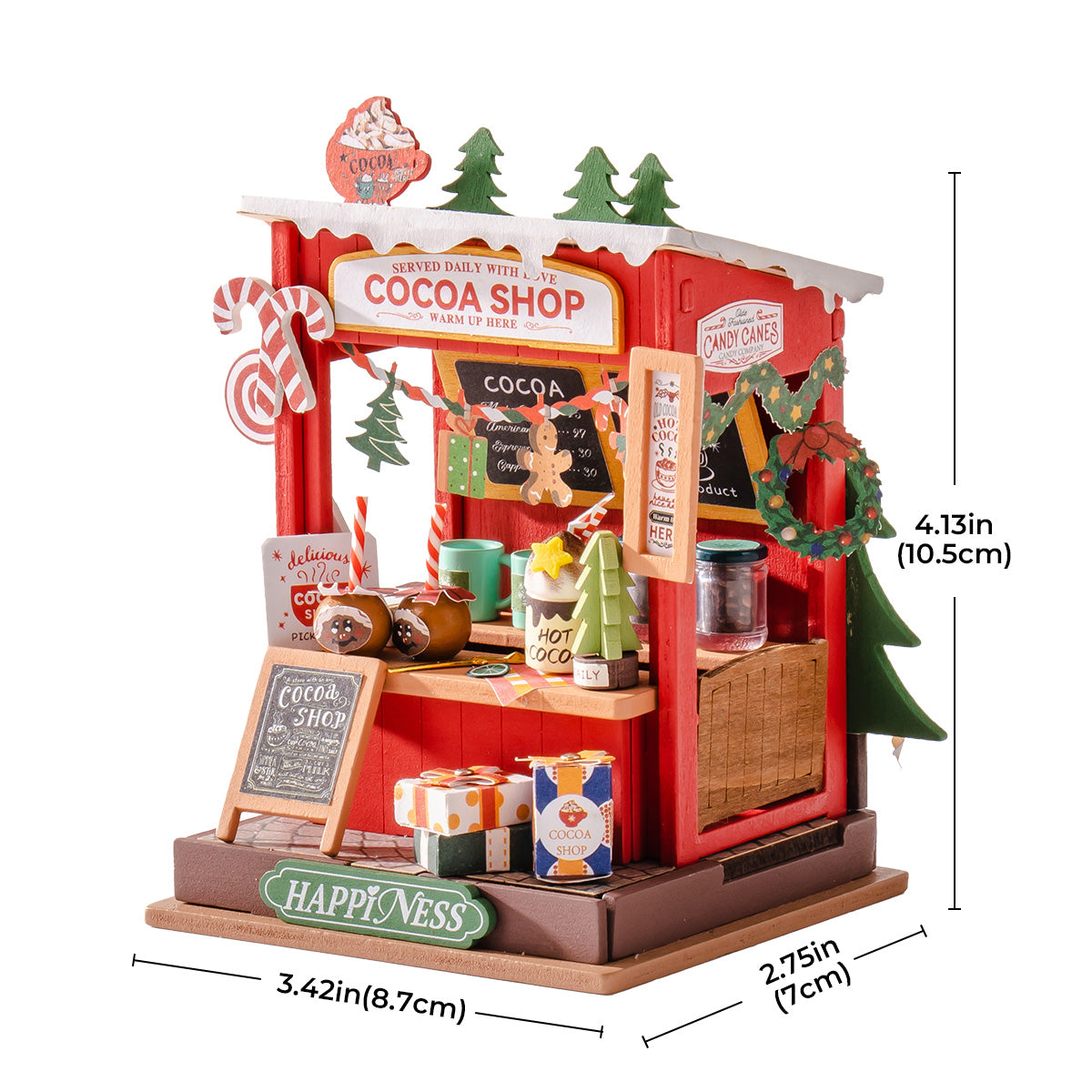 Rolife Cocoa Shop DIY Miniature House DS042