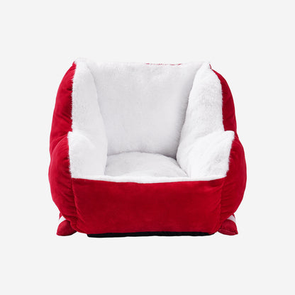 Christmas Sleigh Cat Bed