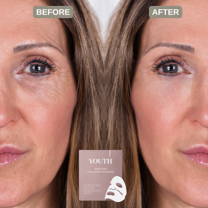 Seurico™ Youth Salmon PDRN Pink Collagen Face Mask