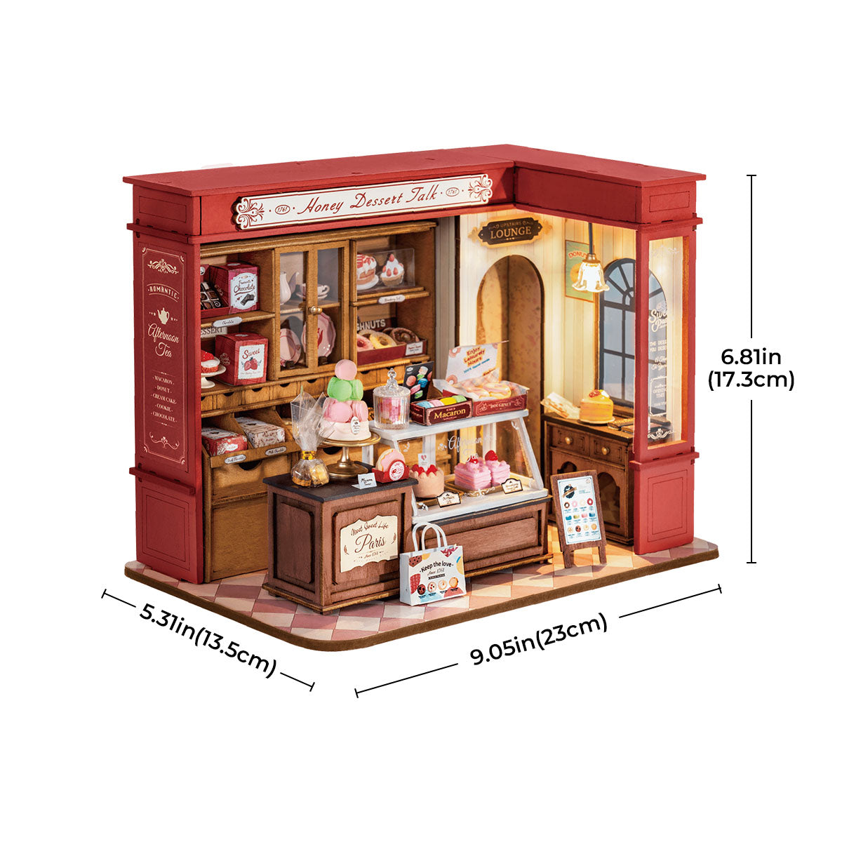 Rolife Honey Dessert Talk DIY Miniature House DG168