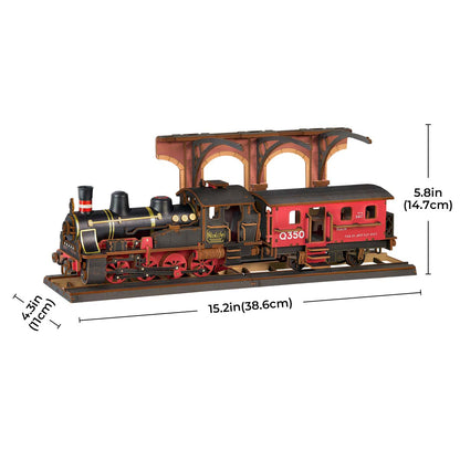 Rolife Steam Journey 3D Wooden Puzzle TGS01