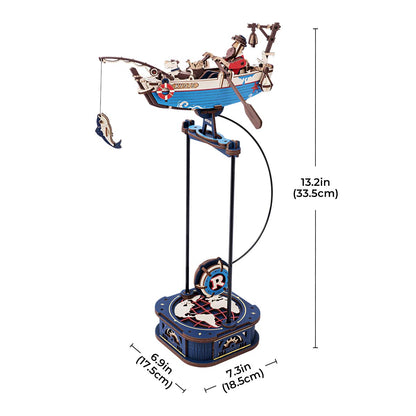 ROKR Ocean Fisher DIY Pendulum Toy 3D Puzzle MCD02