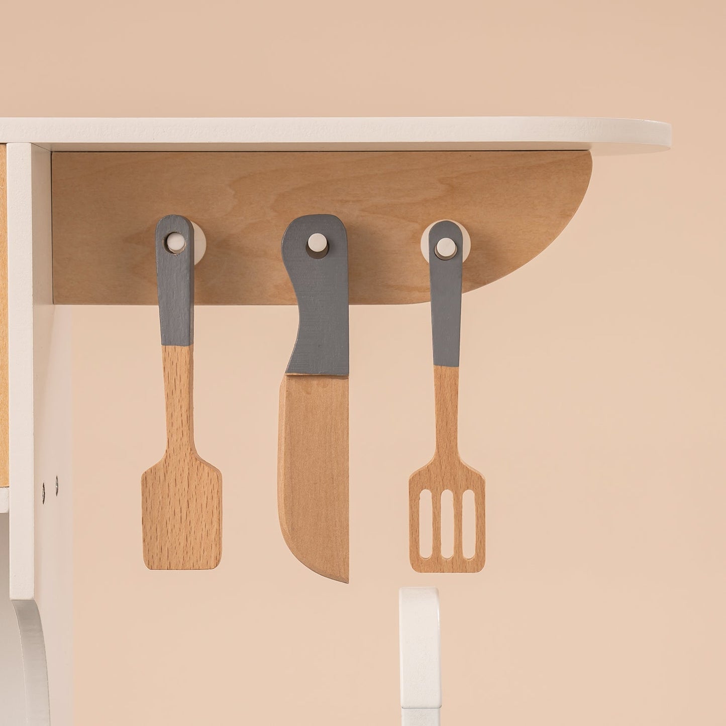 ROBUD Wooden Kids Play Kitchen Playset WG01