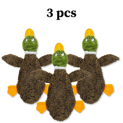 2025 Best Pet Supplies 2-in-1 Skin Stuffless Dog🐕 Squeaky Toy