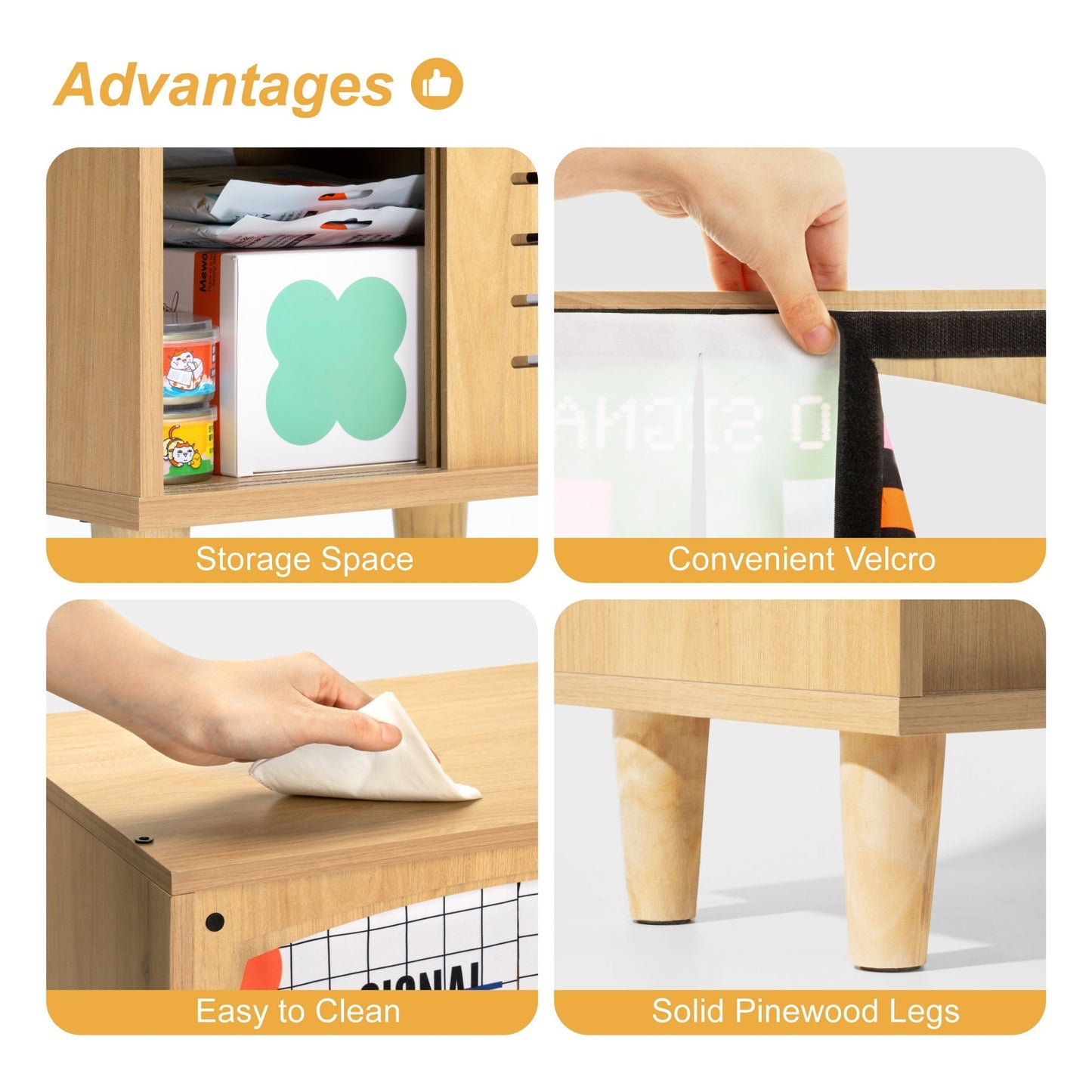 Wooden TV Cat House & Condo