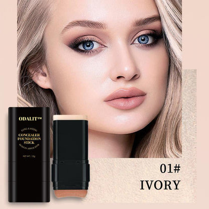 Final 3 Hours: 70%OFF🔥 Foundation Concealer Stick Dual-ended brush head for flawless skin