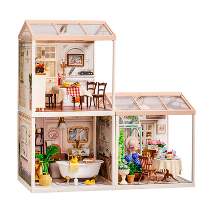 Rolife Super Creator Plastic Diy Mini House 3 in 1 L Shape
