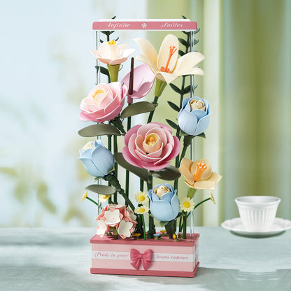 ROKR Blooming Bouquet Box DIY 3D Puzzle AF01D
