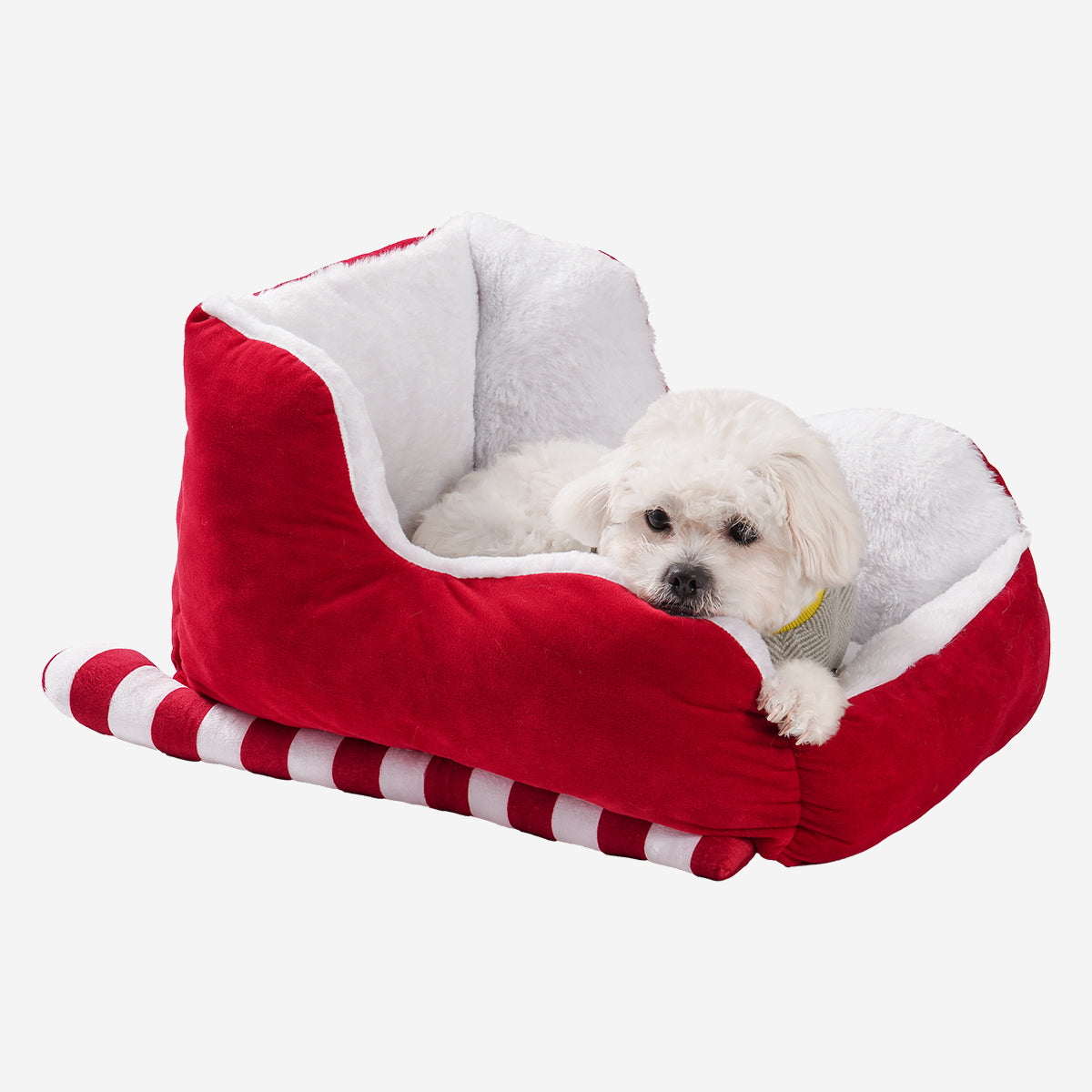 Christmas Sleigh Cat Bed