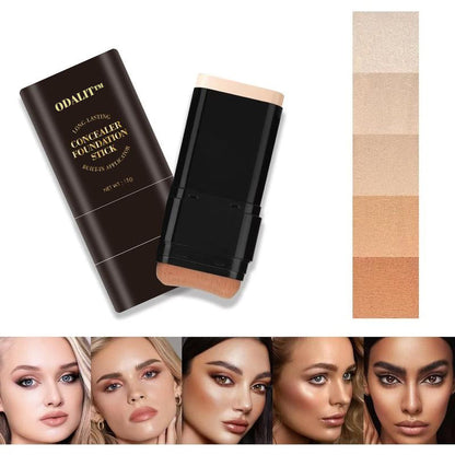 Final 3 Hours: 70%OFF🔥 Foundation Concealer Stick Dual-ended brush head for flawless skin