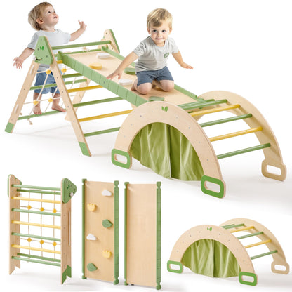 ROBUD 5 in 1 Toddler Climbing Toys Set