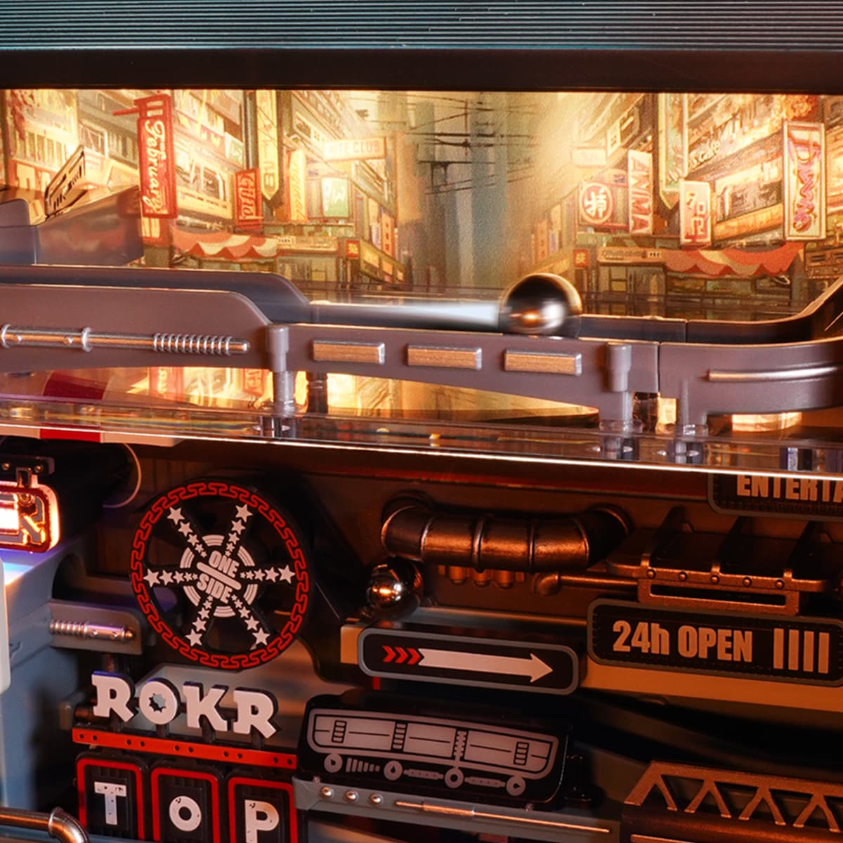 ROKR The Last City Marble Run Mechanical 3D Puzzle MR01S