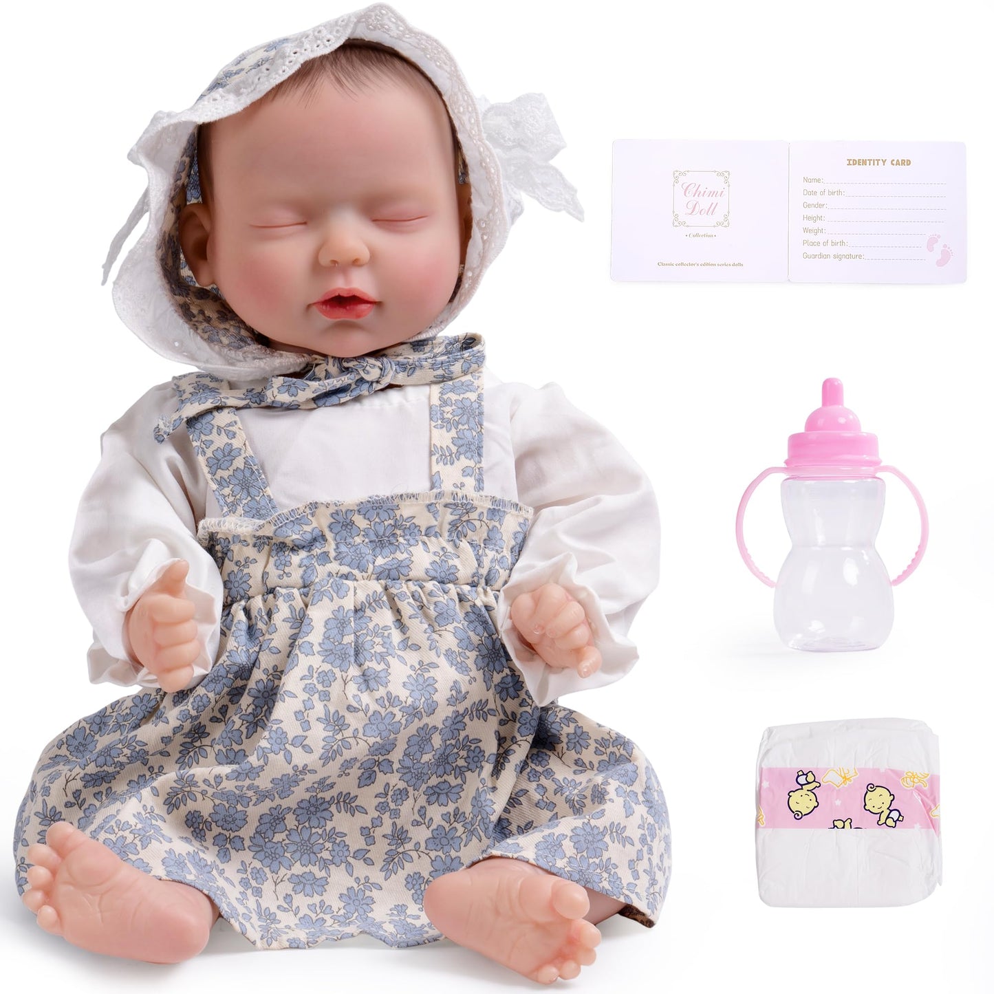 ROBUD 17-Inch Reborn Baby Doll