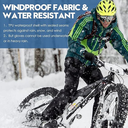 🔥Last Day 70% off!🎁Windproof Winter Gloves Touchscreen Gloves Thermal Warm Gloves for Men and Women