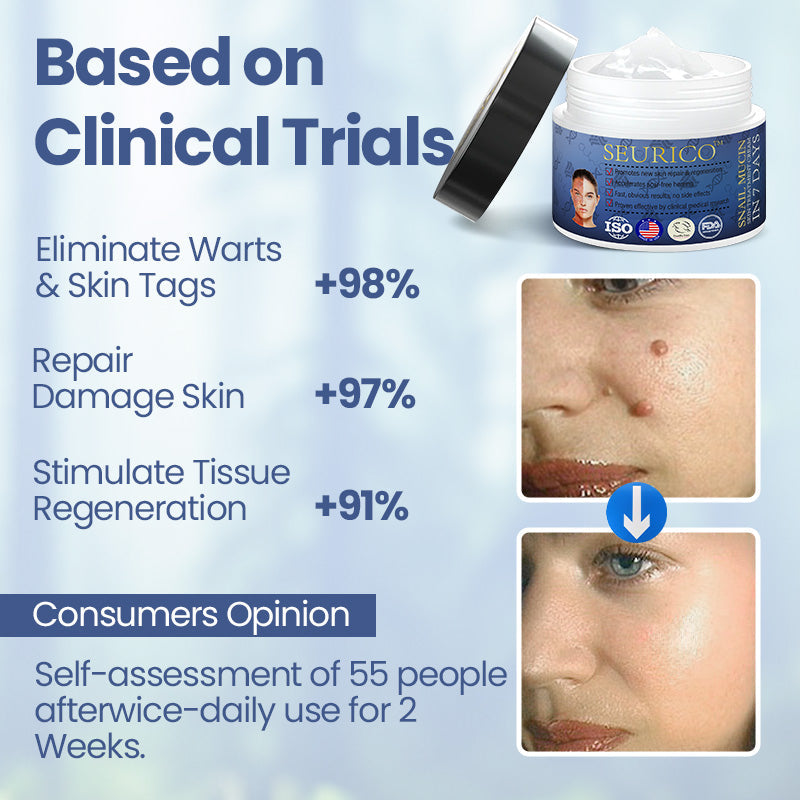 Seurico™ Snail Mucin Skin Treatment Cream (AAD Recommended👨‍⚕️)💖💟