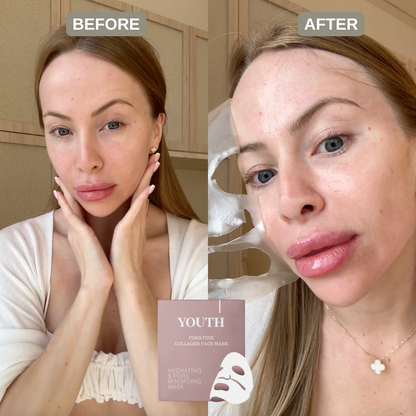 Seurico™ Youth Salmon PDRN Pink Collagen Face Mask