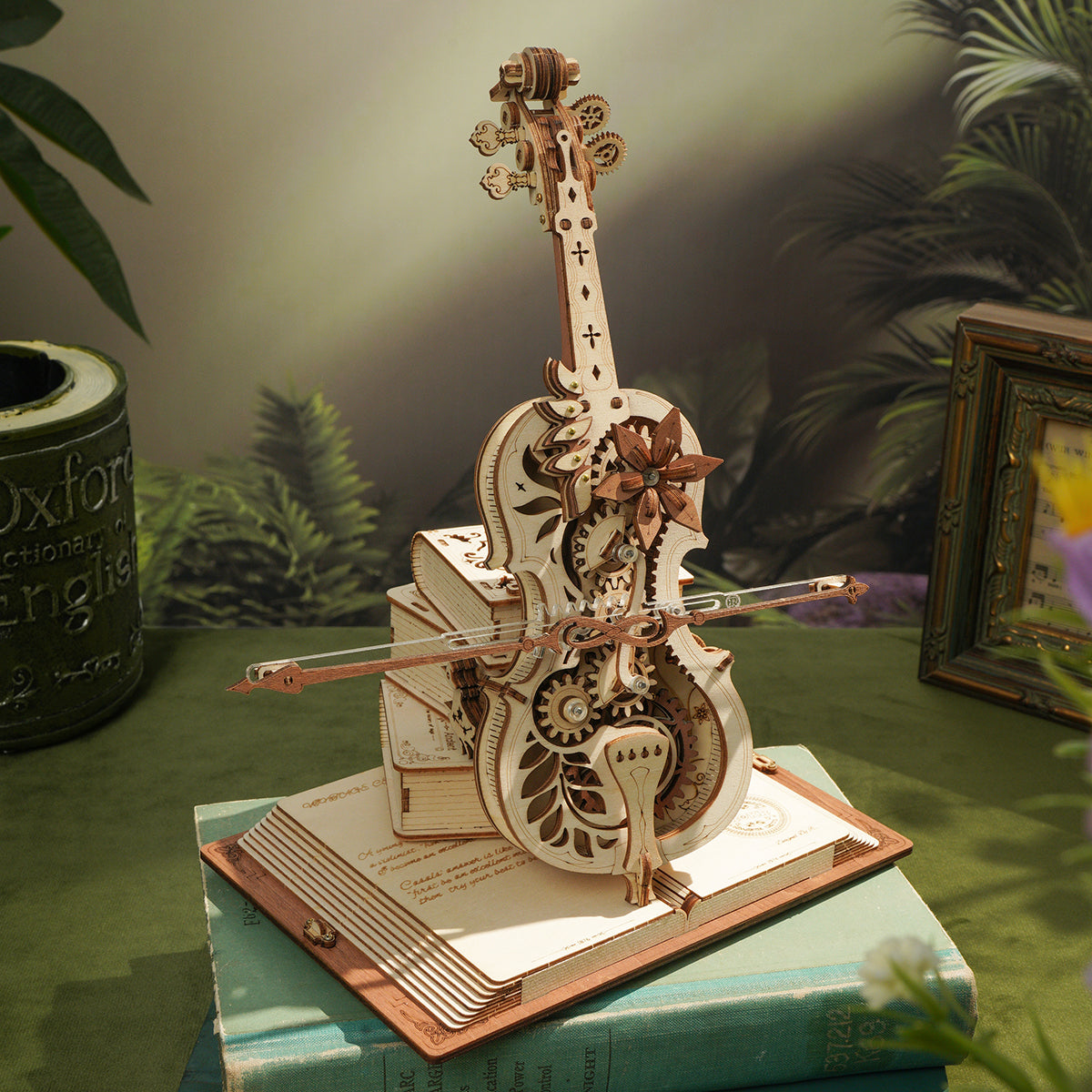 ROKR Symphony of Gorgeous Dreams Mechanical Music Box 3D Wooden Puzzle AMK63M