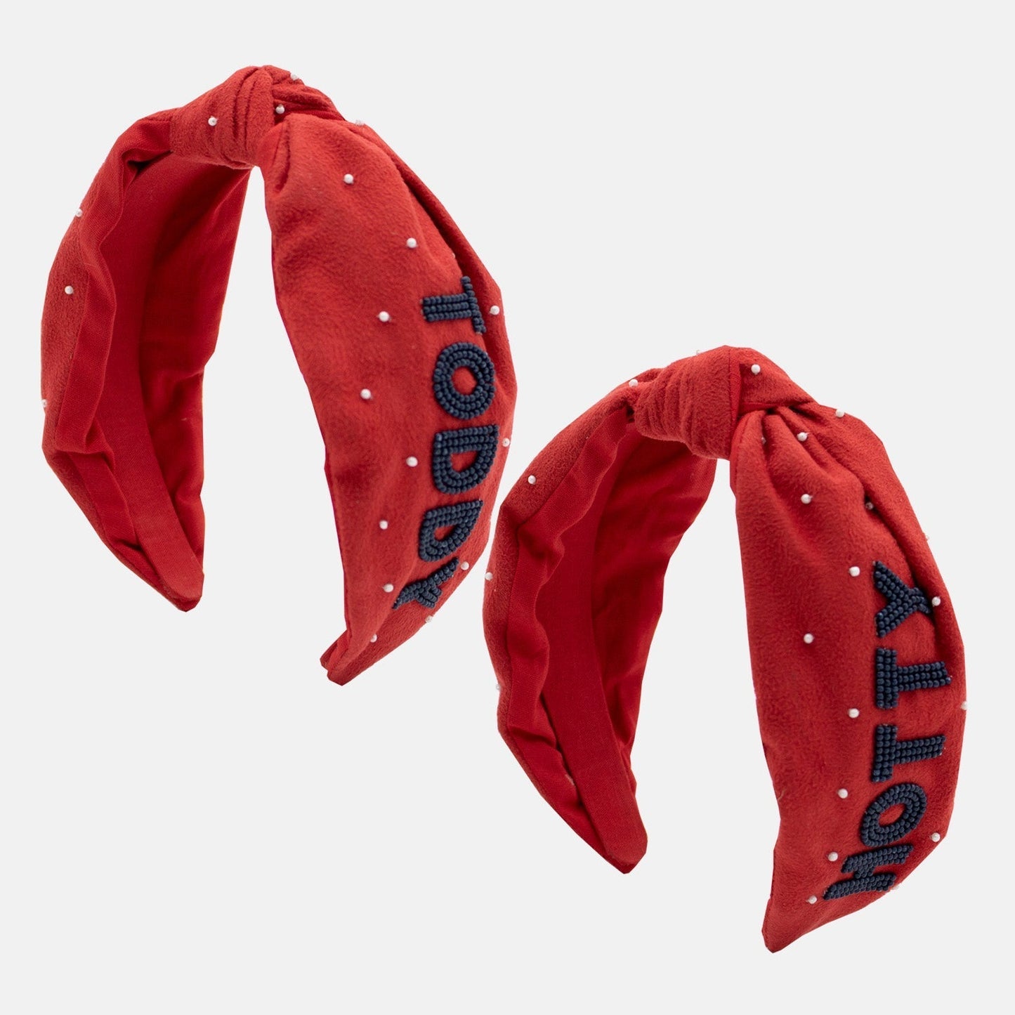 Ole Miss Beaded Headband