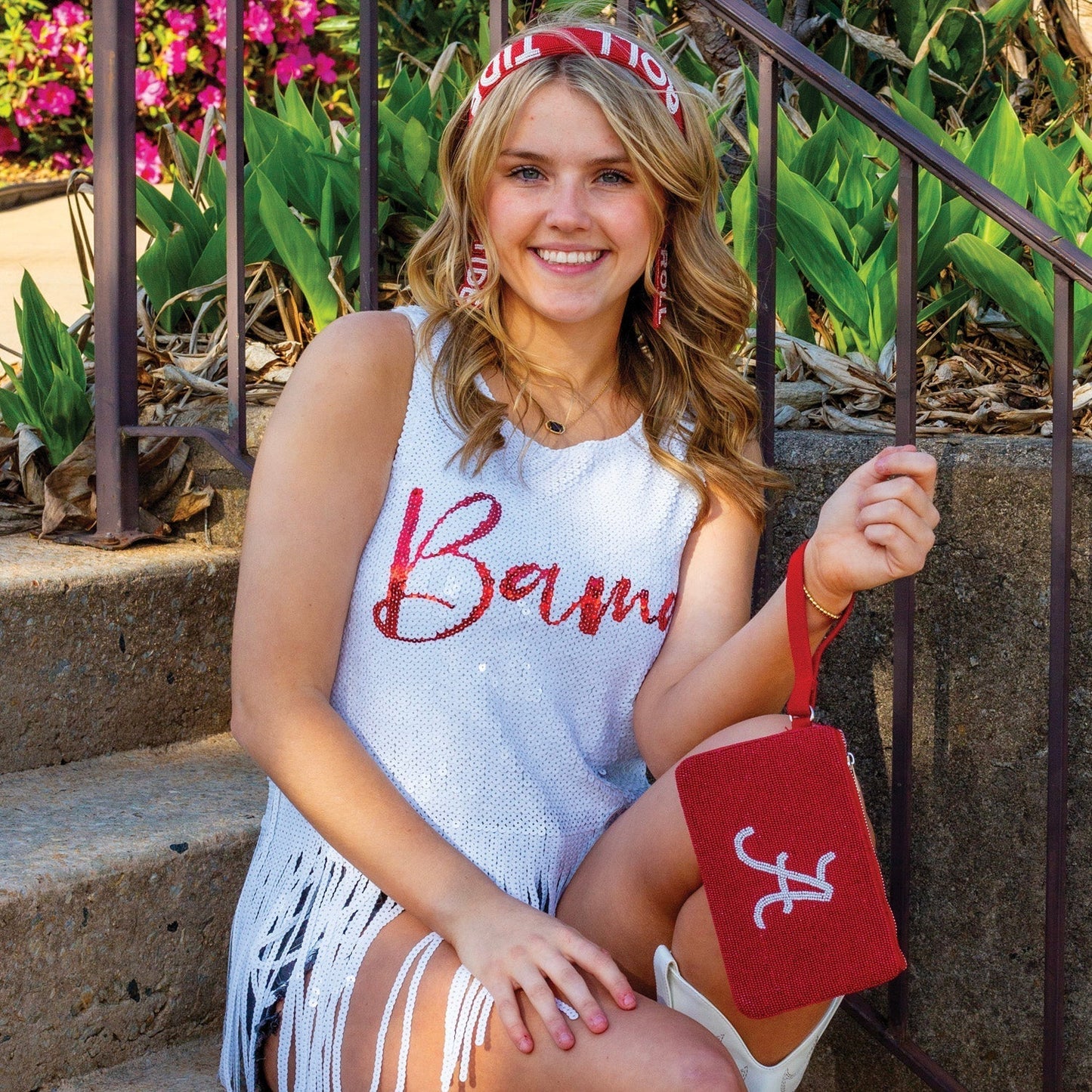 Alabama Beaded Accessory Case