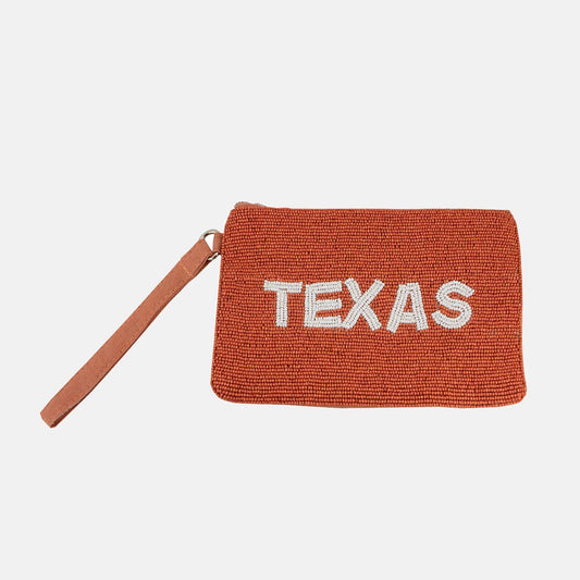Texas Beaded Accessory Case