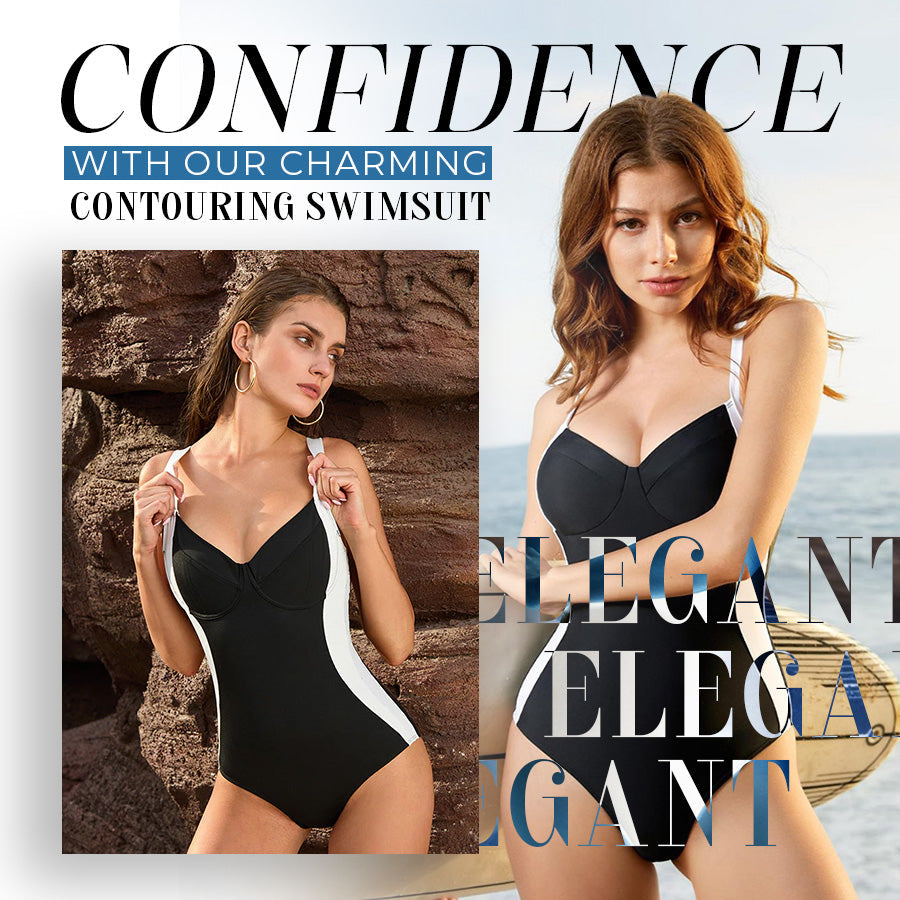 Sexy Slim & Sculpt One Piece Swimsuit for Women