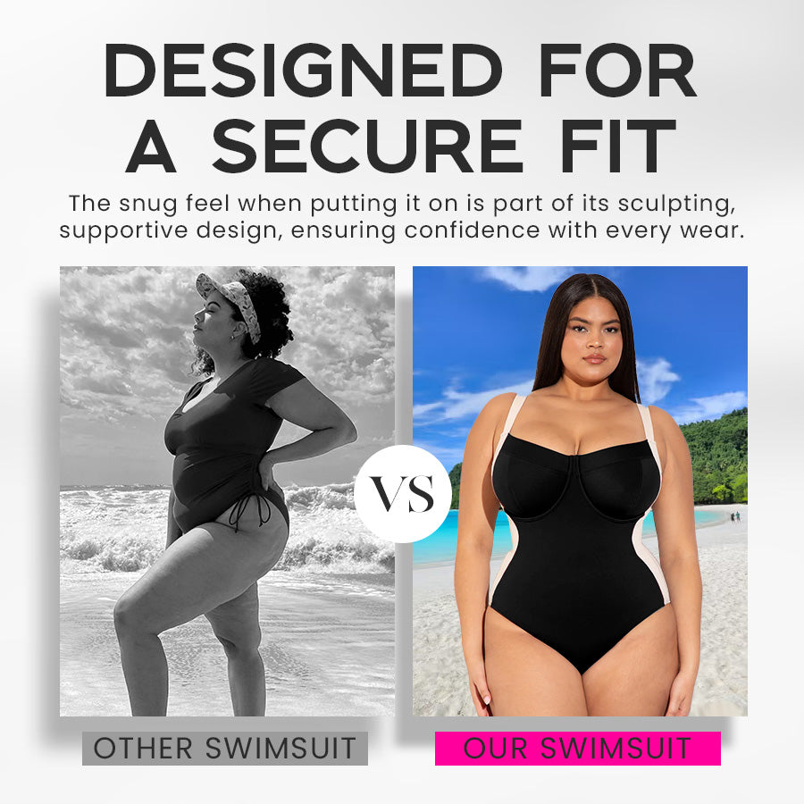 Sexy Slim & Sculpt One Piece Swimsuit for Women