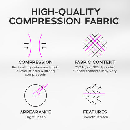 Sexy Slim & Sculpt One Piece Swimsuit for Women