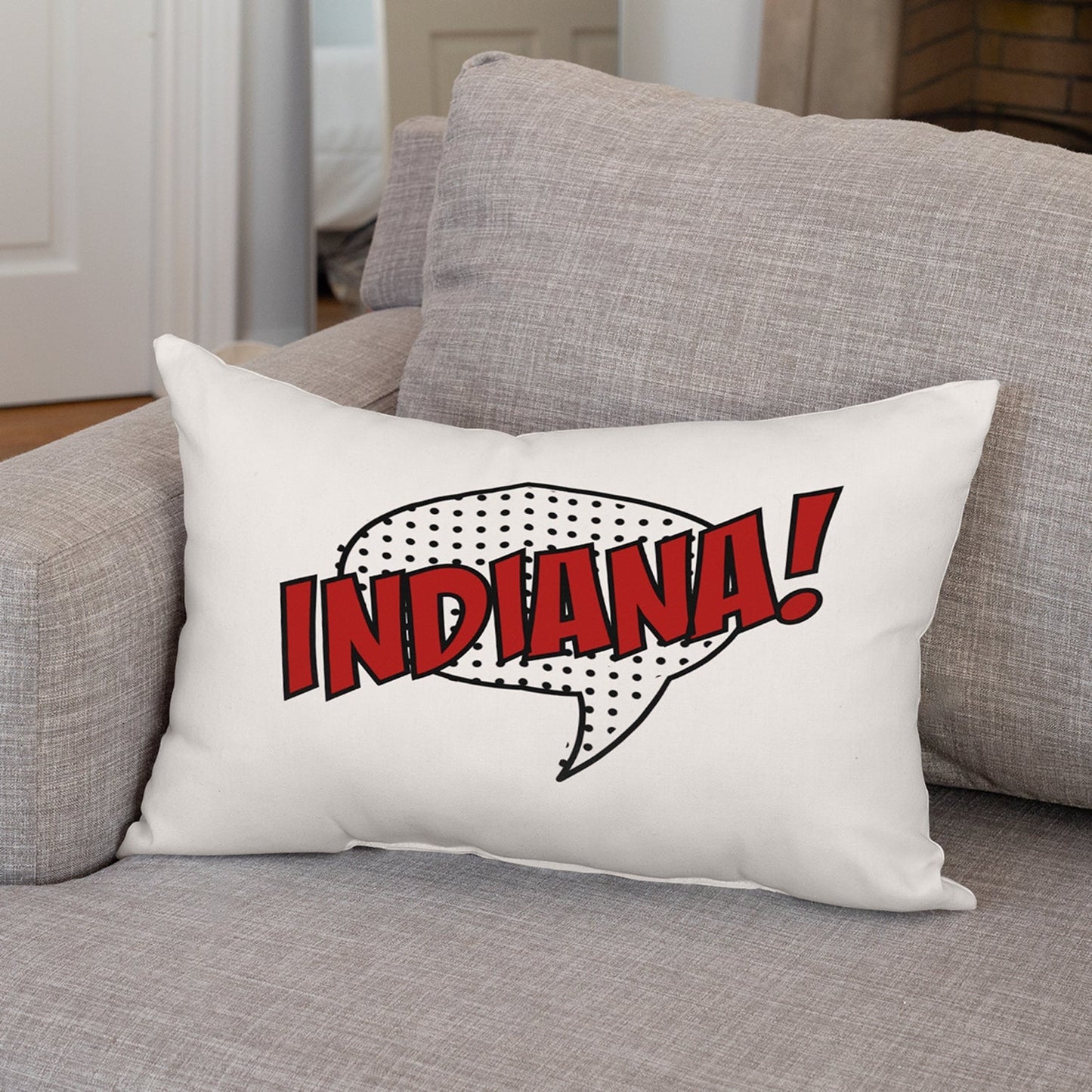 Indiana, College! Pillow
