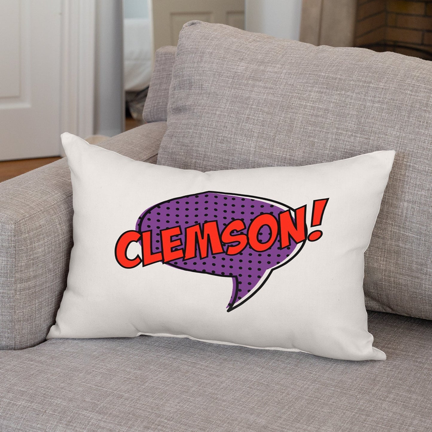 Clemson, College! Pillow