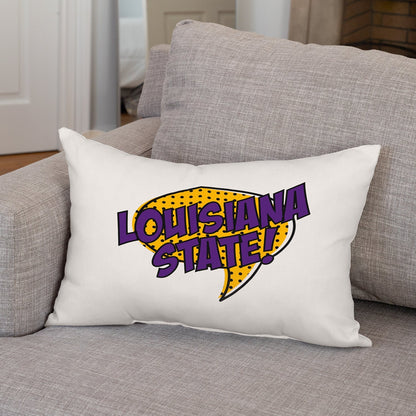 LSU, College! Pillow