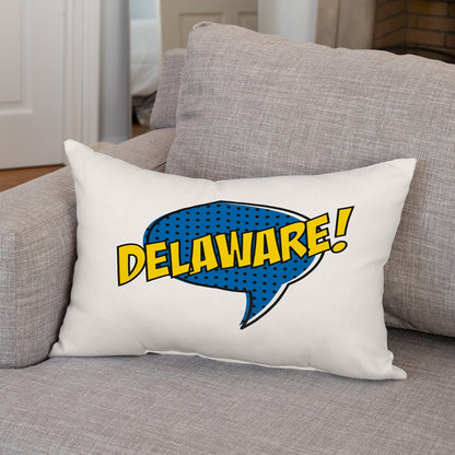 Delaware, College! Pillow