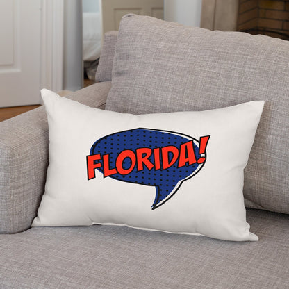 Florida, College! Pillow spirit prints