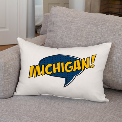 Michigan, College! Pillow