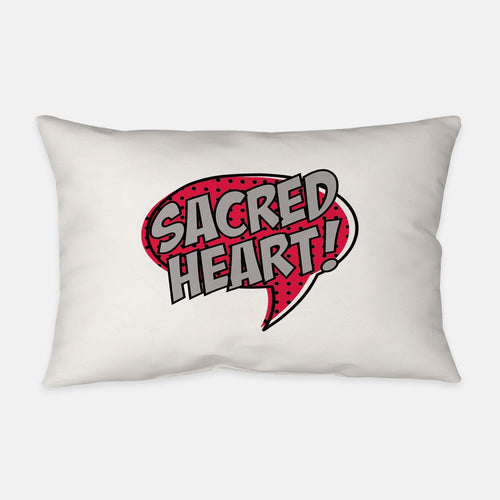 Sacred Heart, College! Pillow