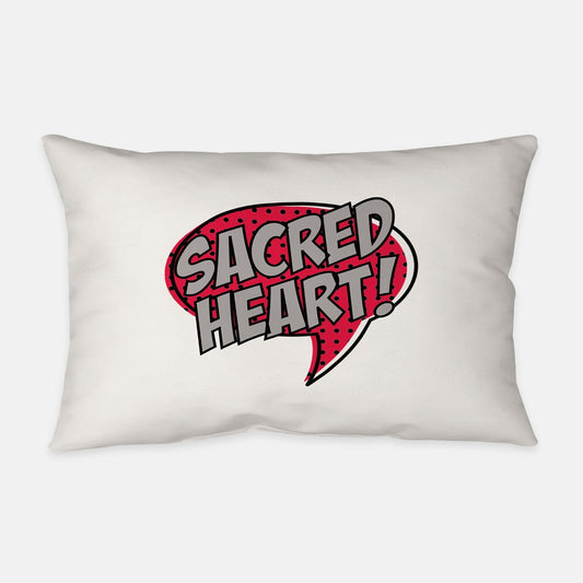 Sacred Heart, College! Pillow
