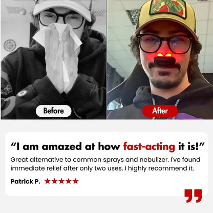 Vasculear™ Red Light Nasal Therapeutic Apparatus