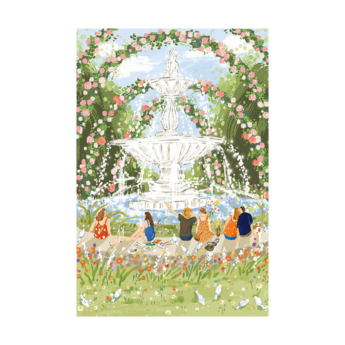 Rolife Afternoon Fountain 1000 Piece Jigsaw Puzzle PT001
