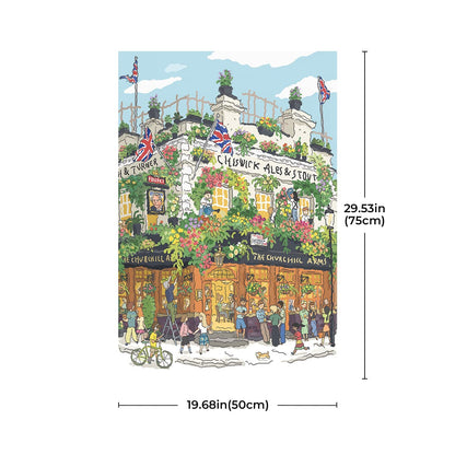 Rolife Pub in London 1000 Piece Jigsaw Puzzle PT007