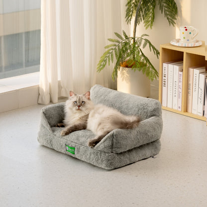 Macaron Fluffy Cat & Dog Sofa