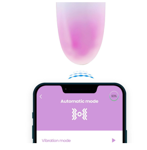 Iy – Vibrating Egg With App – Blue / Purple