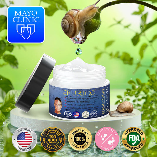 Seurico™ Snail Mucin Skin Treatment Cream (AAD Recommended👨‍⚕️)💖💟