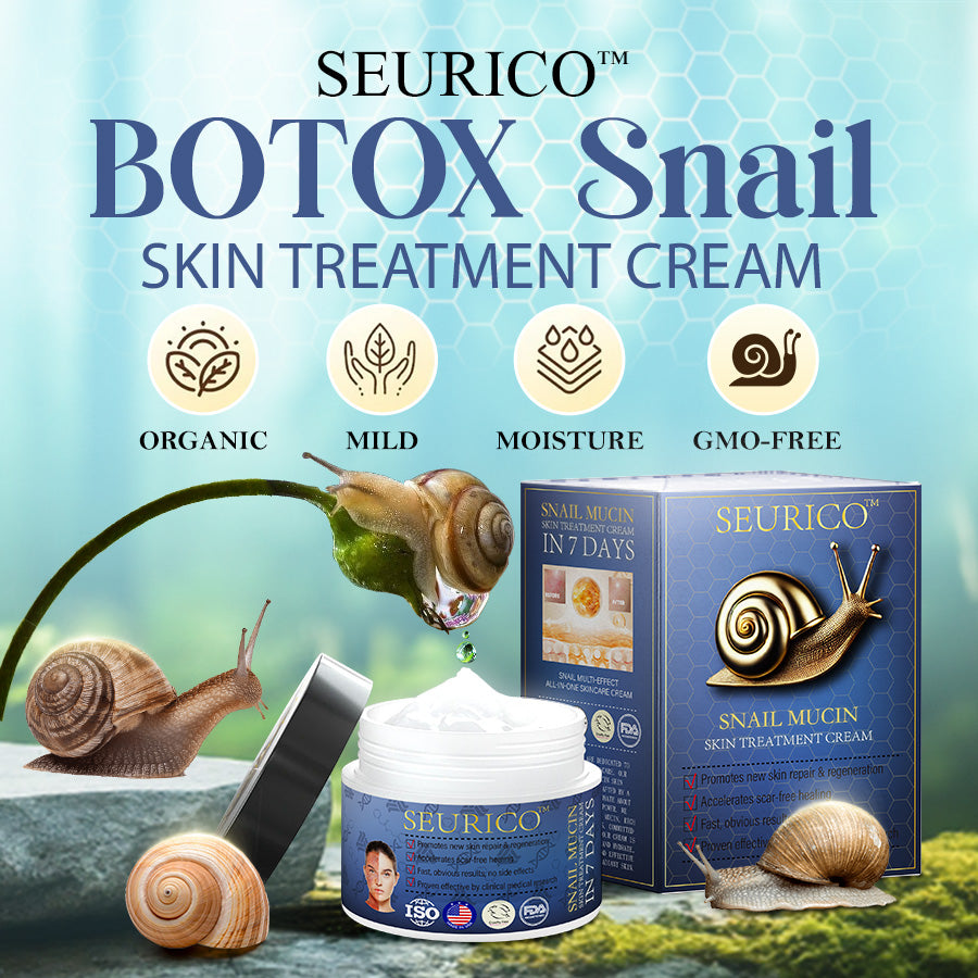 Seurico™ Snail Mucin Skin Treatment Cream (AAD Recommended👨‍⚕️)💖💟